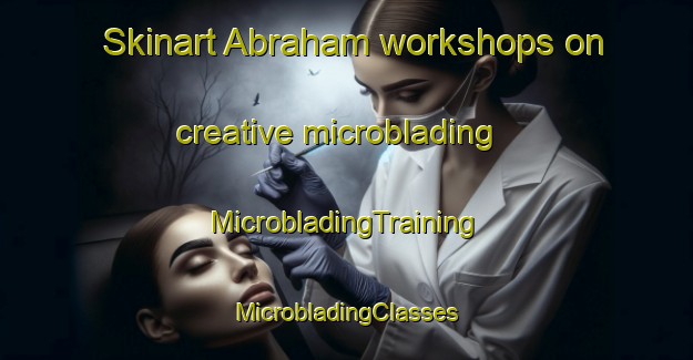 Skinart Abraham workshops on creative microblading | #MicrobladingTraining #MicrobladingClasses #SkinartTraining-United States