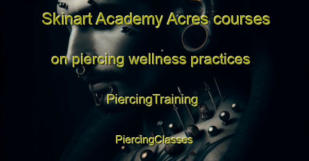 Skinart Academy Acres courses on piercing wellness practices | #PiercingTraining #PiercingClasses #SkinartTraining-United States