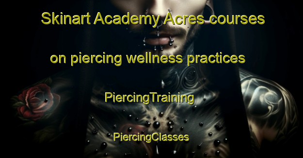 Skinart Academy Acres courses on piercing wellness practices | #PiercingTraining #PiercingClasses #SkinartTraining-United States