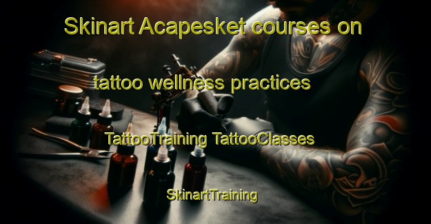 Skinart Acapesket courses on tattoo wellness practices | #TattooTraining #TattooClasses #SkinartTraining-United States