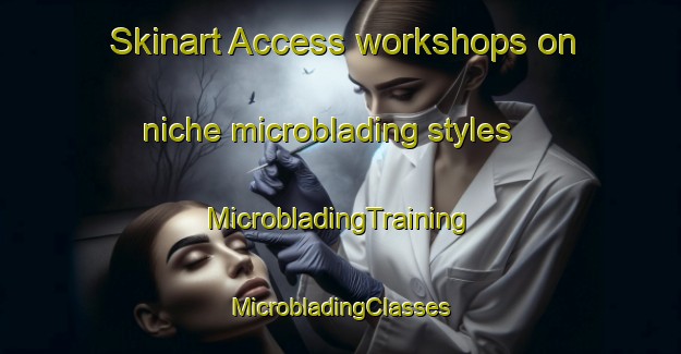 Skinart Access workshops on niche microblading styles | #MicrobladingTraining #MicrobladingClasses #SkinartTraining-United States