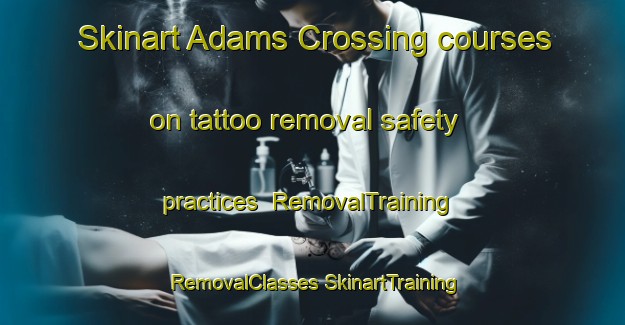 Skinart Adams Crossing courses on tattoo removal safety practices | #RemovalTraining #RemovalClasses #SkinartTraining-United States