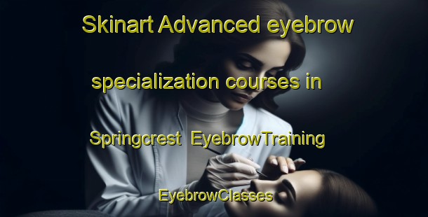 Skinart Advanced eyebrow specialization courses in Springcrest | EyebrowTraining | EyebrowClasses | SkinartTraining-United States