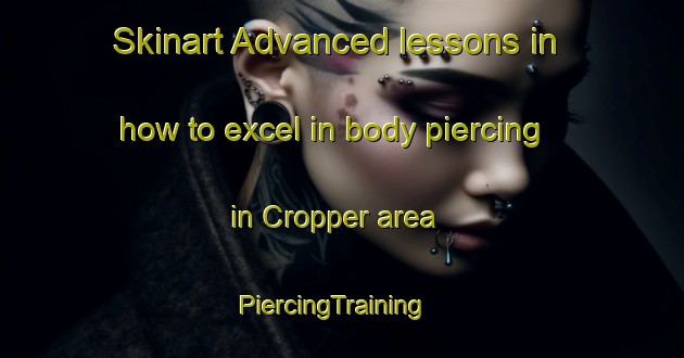 Skinart Advanced lessons in how to excel in body piercing in Cropper area | PiercingTraining | PiercingClasses | SkinartTraining-United States