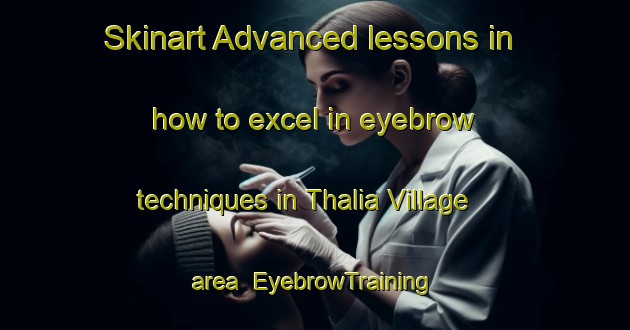 Skinart Advanced lessons in how to excel in eyebrow techniques in Thalia Village area | EyebrowTraining | EyebrowClasses | SkinartTraining-United States