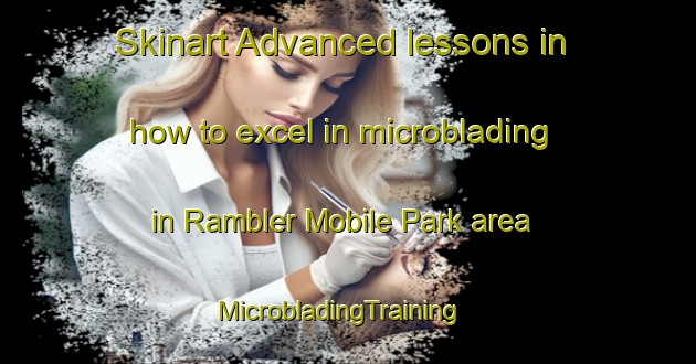 Skinart Advanced lessons in how to excel in microblading in Rambler Mobile Park area | MicrobladingTraining | MicrobladingClasses | SkinartTraining-United States