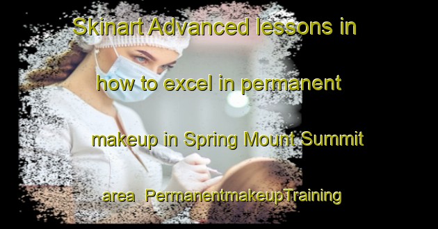 Skinart Advanced lessons in how to excel in permanent makeup in Spring Mount Summit area | PermanentmakeupTraining | PermanentmakeupClasses | SkinartTraining-United States