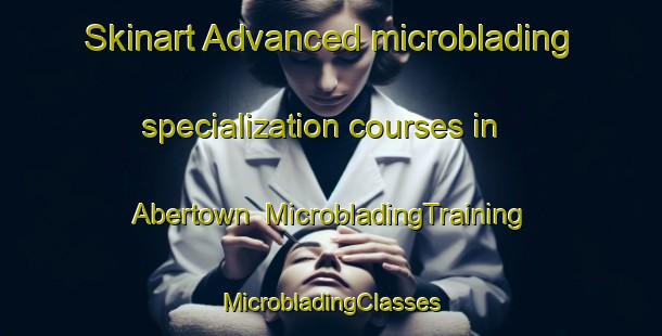 Skinart Advanced microblading specialization courses in Abertown | #MicrobladingTraining #MicrobladingClasses #SkinartTraining-United States