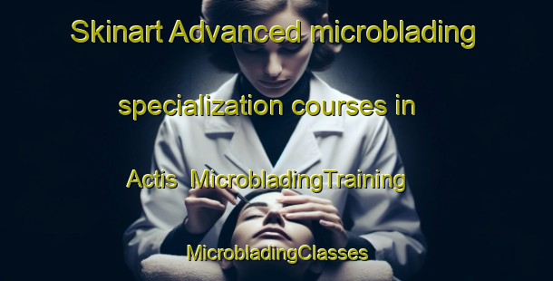 Skinart Advanced microblading specialization courses in Actis | #MicrobladingTraining #MicrobladingClasses #SkinartTraining-United States