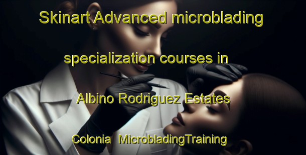 Skinart Advanced microblading specialization courses in Albino Rodriguez Estates Colonia | #MicrobladingTraining #MicrobladingClasses #SkinartTraining-United States