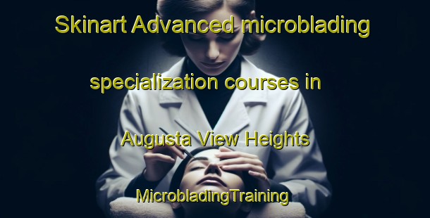 Skinart Advanced microblading specialization courses in Augusta View Heights | #MicrobladingTraining #MicrobladingClasses #SkinartTraining-United States