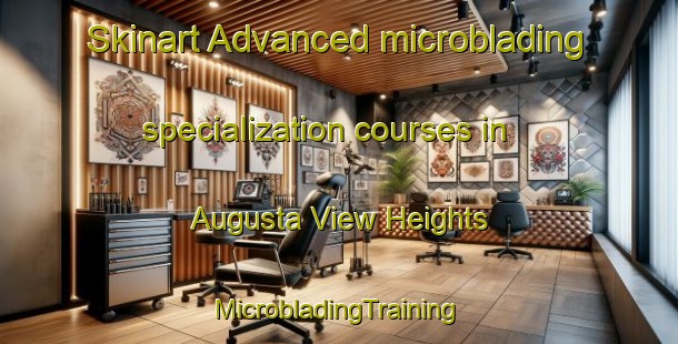 Skinart Advanced microblading specialization courses in Augusta View Heights | #MicrobladingTraining #MicrobladingClasses #SkinartTraining-United States