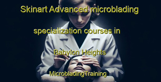 Skinart Advanced microblading specialization courses in Babylon Heights | MicrobladingTraining | MicrobladingClasses | SkinartTraining-United States