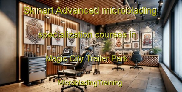 Skinart Advanced microblading specialization courses in Magic City Trailer Park | #MicrobladingTraining #MicrobladingClasses #SkinartTraining-United States