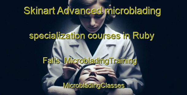 Skinart Advanced microblading specialization courses in Ruby Falls | #MicrobladingTraining #MicrobladingClasses #SkinartTraining-United States