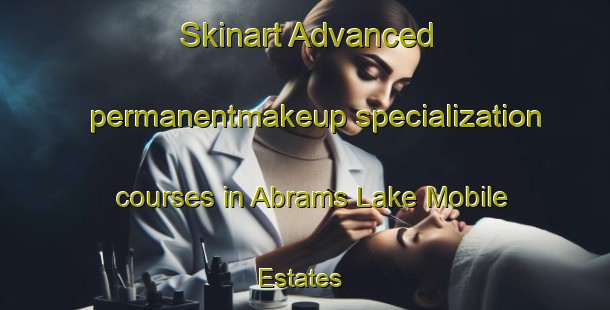 Skinart Advanced permanentmakeup specialization courses in Abrams Lake Mobile Estates | #PermanentmakeupTraining #PermanentmakeupClasses #SkinartTraining-United States