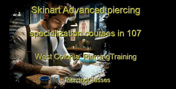 Skinart Advanced piercing specialization courses in 107 West Colonia | #PiercingTraining #PiercingClasses #SkinartTraining-United States