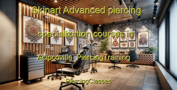 Skinart Advanced piercing specialization courses in Acipcoville | #PiercingTraining #PiercingClasses #SkinartTraining-United States