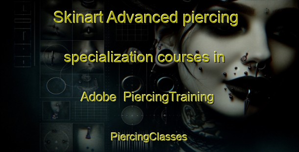 Skinart Advanced piercing specialization courses in Adobe | #PiercingTraining #PiercingClasses #SkinartTraining-United States