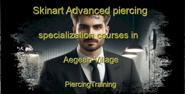 Skinart Advanced piercing specialization courses in Aegean Village | #PiercingTraining #PiercingClasses #SkinartTraining-United States