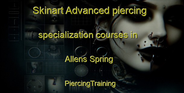 Skinart Advanced piercing specialization courses in Allens Spring | #PiercingTraining #PiercingClasses #SkinartTraining-United States