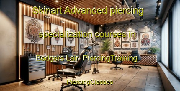 Skinart Advanced piercing specialization courses in Badgers Lair | #PiercingTraining #PiercingClasses #SkinartTraining-United States