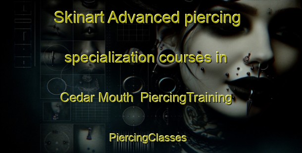 Skinart Advanced piercing specialization courses in Cedar Mouth | PiercingTraining | PiercingClasses | SkinartTraining-United States