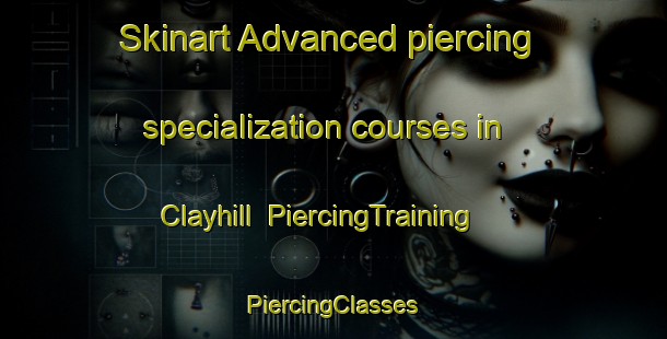 Skinart Advanced piercing specialization courses in Clayhill | #PiercingTraining #PiercingClasses #SkinartTraining-United States