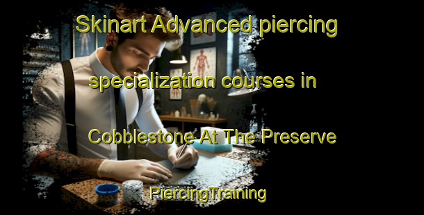 Skinart Advanced piercing specialization courses in Cobblestone At The Preserve | #PiercingTraining #PiercingClasses #SkinartTraining-United States