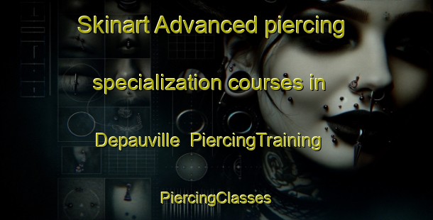 Skinart Advanced piercing specialization courses in Depauville | #PiercingTraining #PiercingClasses #SkinartTraining-United States