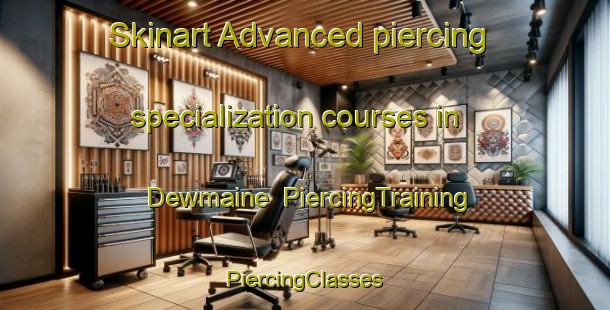 Skinart Advanced piercing specialization courses in Dewmaine | #PiercingTraining #PiercingClasses #SkinartTraining-United States