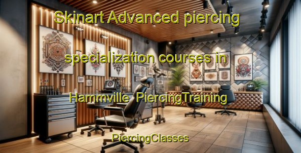 Skinart Advanced piercing specialization courses in Hammville | #PiercingTraining #PiercingClasses #SkinartTraining-United States