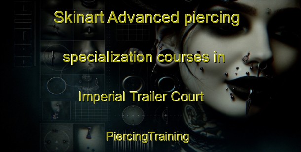 Skinart Advanced piercing specialization courses in Imperial Trailer Court | #PiercingTraining #PiercingClasses #SkinartTraining-United States