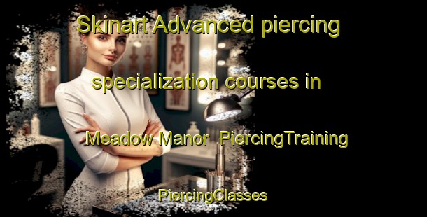 Skinart Advanced piercing specialization courses in Meadow Manor | #PiercingTraining #PiercingClasses #SkinartTraining-United States