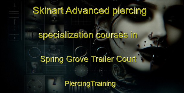 Skinart Advanced piercing specialization courses in Spring Grove Trailer Court | #PiercingTraining #PiercingClasses #SkinartTraining-United States