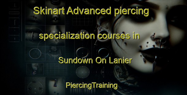 Skinart Advanced piercing specialization courses in Sundown On Lanier | #PiercingTraining #PiercingClasses #SkinartTraining-United States