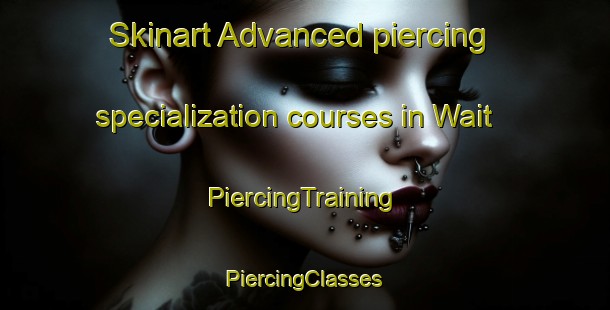 Skinart Advanced piercing specialization courses in Wait | #PiercingTraining #PiercingClasses #SkinartTraining-United States