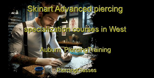 Skinart Advanced piercing specialization courses in West Auburn | #PiercingTraining #PiercingClasses #SkinartTraining-United States