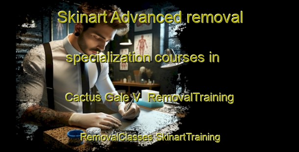 Skinart Advanced removal specialization courses in Cactus Gale V | #RemovalTraining #RemovalClasses #SkinartTraining-United States