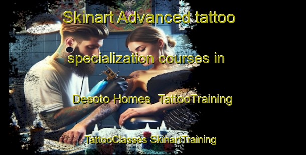 Skinart Advanced tattoo specialization courses in Desoto Homes | #TattooTraining #TattooClasses #SkinartTraining-United States