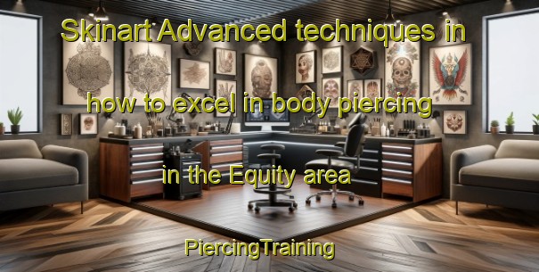 Skinart Advanced techniques in how to excel in body piercing in the Equity area | PiercingTraining | PiercingClasses | SkinartTraining-United States