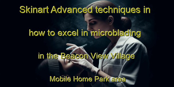 Skinart Advanced techniques in how to excel in microblading in the Beacon View Village Mobile Home Park area | MicrobladingTraining | MicrobladingClasses | SkinartTraining-United States