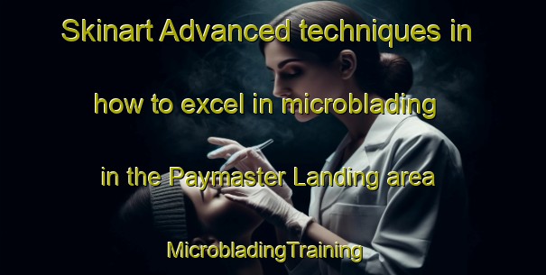 Skinart Advanced techniques in how to excel in microblading in the Paymaster Landing area | MicrobladingTraining | MicrobladingClasses | SkinartTraining-United States