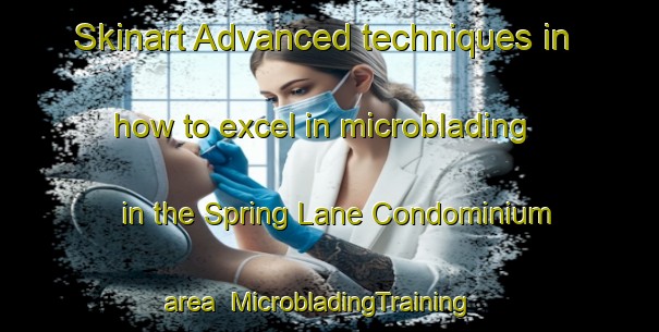 Skinart Advanced techniques in how to excel in microblading in the Spring Lane Condominium area | MicrobladingTraining | MicrobladingClasses | SkinartTraining-United States