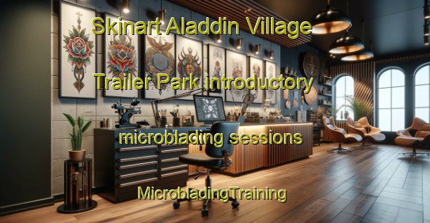 Skinart Aladdin Village Trailer Park introductory microblading sessions | #MicrobladingTraining #MicrobladingClasses #SkinartTraining-United States