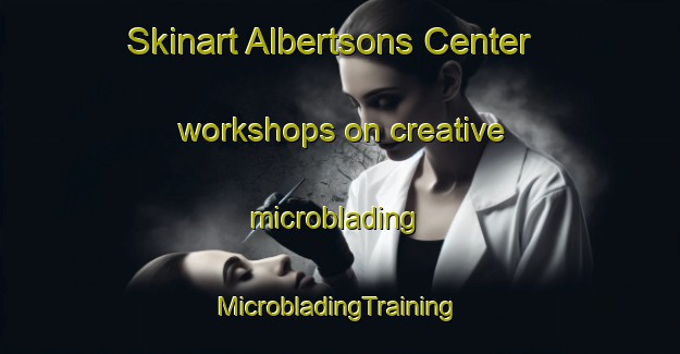 Skinart Albertsons Center workshops on creative microblading | #MicrobladingTraining #MicrobladingClasses #SkinartTraining-United States