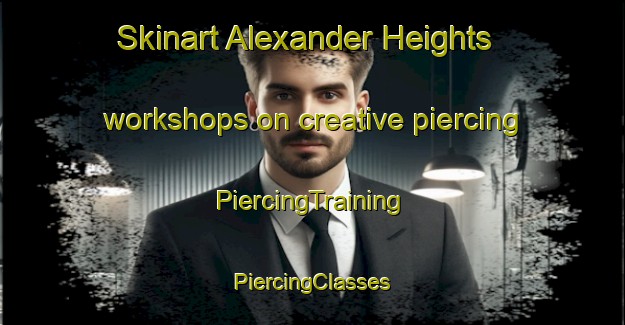 Skinart Alexander Heights workshops on creative piercing | #PiercingTraining #PiercingClasses #SkinartTraining-United States