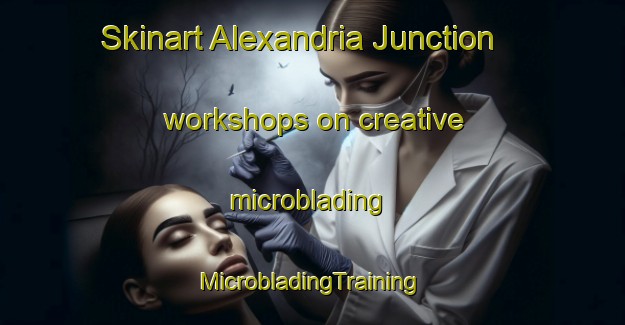 Skinart Alexandria Junction workshops on creative microblading | #MicrobladingTraining #MicrobladingClasses #SkinartTraining-United States