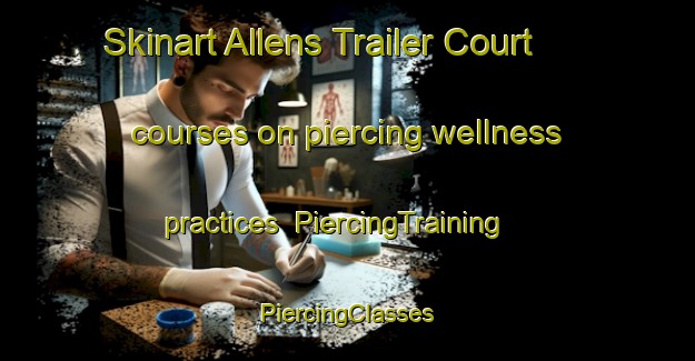 Skinart Allens Trailer Court courses on piercing wellness practices | #PiercingTraining #PiercingClasses #SkinartTraining-United States