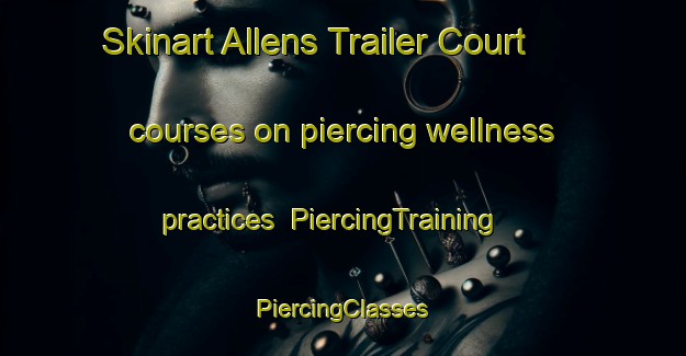 Skinart Allens Trailer Court courses on piercing wellness practices | #PiercingTraining #PiercingClasses #SkinartTraining-United States